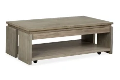Mor Furniture Coffee Tables|Conrad Lift Top Coffee Table In Stone Harbor Gray
