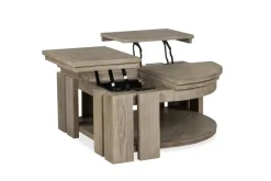Mor Furniture Coffee Tables|Conrad Lift Top Coffee Table In Stone Harbor Gray