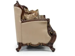 Mor Furniture Living Room Sets|Constantine Sofa & Loveseat In Gold