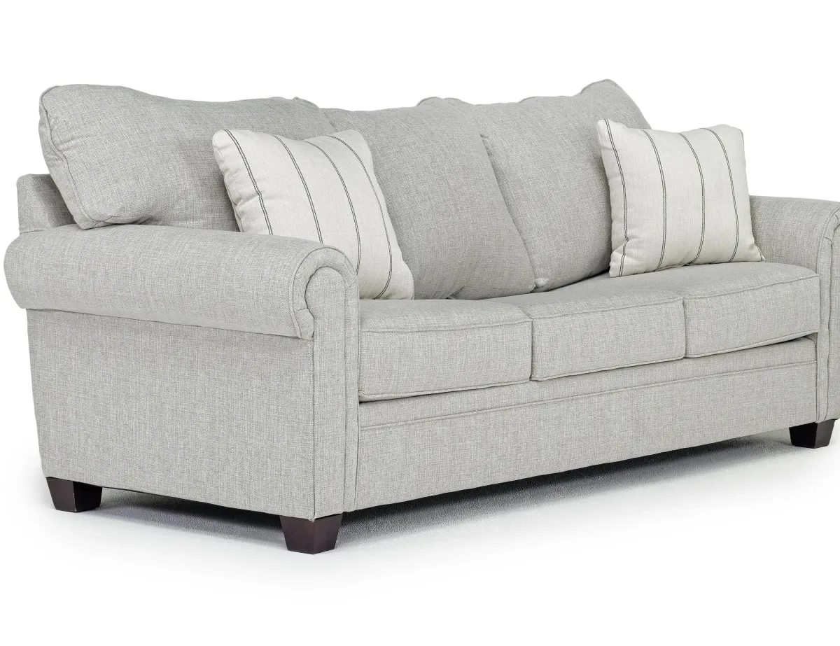 Mor Furniture Sleeper Sofas|Sofas|Cordoba Queen Sleeper Sofa In Splash Charcoal