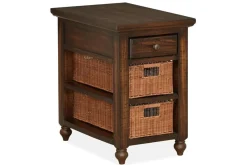 Mor Furniture Sofa & End Tables|Cottage Lane Chairside Table In Brown
