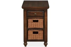 Mor Furniture Sofa & End Tables|Cottage Lane Chairside Table In Brown