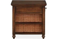 Mor Furniture Sofa & End Tables|Cottage Lane Chairside Table In Brown