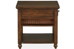 Mor Furniture Sofa & End Tables|Cottage Lane End Table In Brown