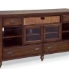 Mor Furniture Media Consoles & Hutches|Tv Stands|Cottage Lane Media Console In Brown, 70 Inch