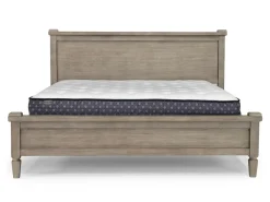 Mor Furniture Beds|Country Side Canopy Bed In Brown, Queen