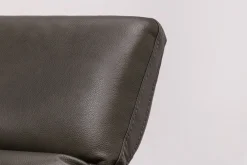 Mor Furniture Reclining Sectionals|Reclining Sofas|Cove 5 Piece 2 Power Sectional In Gray Leather