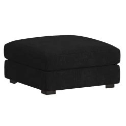 Mor Furniture Modular Sofas|Ottomans|Cuddle Cloud Ottoman In Black