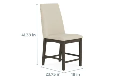 Mor Furniture Seating For 4|Counter Height Dining Sets|Dapper Counter Height Dining Table & 4 Stools In Brown