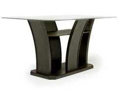 Mor Furniture Seating For 4|Counter Height Dining Sets|Dapper Counter Height Dining Table & 4 Stools In Brown
