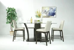 Mor Furniture Counter Height Stools|Barstools|Dapper Counter Height Stool In Brown