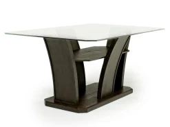 Mor Furniture Seating For 4|Dining Room Sets|Dapper Dining Table & 4 Chairs In Gray