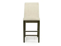Mor Furniture Seating For 4|Round Dining Sets|Dapper Round Counter Height Dining Table & 4 Stools In Gray