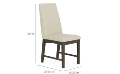 Mor Furniture Seating For 4|Round Dining Sets|Dapper Round Dining Table & 4 Chairs In Brown