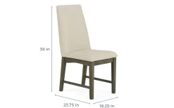 Mor Furniture Dining Chairs|Dapper Side Chair In Brown