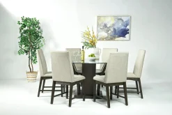 Mor Furniture Dining Chairs|Dapper Side Chair In Brown