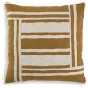 Mor Furniture Accent Pillows|Accent Pillows|Darrman Accent Pillow In Ochre/Ivory