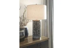 Mor Furniture Shop All Lighting & Lamps|Office Lighting|Dayo Table Lamp In Gray/Gold Finish