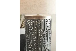 Mor Furniture Shop All Lighting & Lamps|Office Lighting|Dayo Table Lamp In Gray/Gold Finish