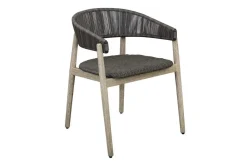 Mor Furniture Outdoor Dining Chairs|Dermott Outdoor Side Chair In Brown, Set Of 2