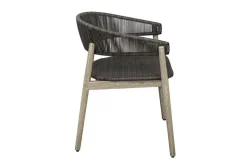 Mor Furniture Outdoor Dining Chairs|Dermott Outdoor Side Chair In Brown, Set Of 2