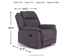 Mor Furniture Recliners|Diamond Recliner In Gray