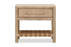 Mor Furniture Nightstands|Dorsey 2 Drawer Nightstand In Granola