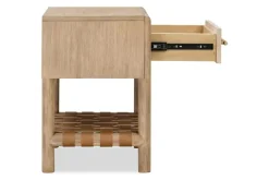 Mor Furniture Nightstands|Dorsey 2 Drawer Nightstand In Granola