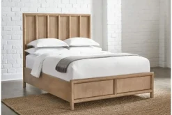 Mor Furniture Beds|Dorsey Panel Bed In Granola, Queen