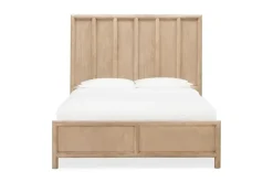 Mor Furniture Beds|Dorsey Panel Bed In Granola, Queen