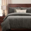 Mor Furniture Duvets & Coverlets|Duvets & Coverlets|Downy Duvet Set In Storm Gray, 5 Piece, Ca King