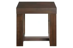 Mor Furniture Accent Tables|Drew Ocassional Tables In Cherry, Set Of 3