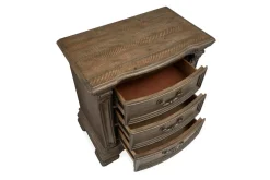 Mor Furniture Nightstands|Durango 3 Drawer Nightstand In Willadeene