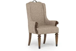 Mor Furniture Dining Room Sets|Durango Dining Table, 6 Chairs & 2 Arm Chairs In Fawn