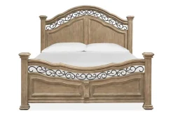 Mor Furniture Beds|Durango Panel Bed In Willadeene, Queen