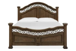Mor Furniture Beds|Durango Panel Bed In Willadeene, Queen