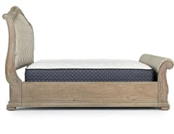 Mor Furniture Upholstered Beds|Beds|Durango Upholstered Sleigh Bed In Fawn, Queen