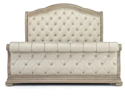 Mor Furniture Upholstered Beds|Beds|Durango Upholstered Sleigh Bed In Fawn, Queen