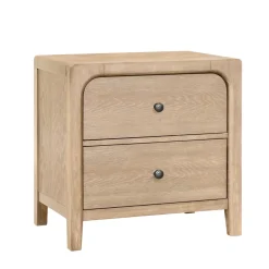 Mor Furniture Bedroom Sets|Easton Upholstered Bed, Dresser, Mirror & Nightstand In , Ca King Natural