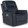 Mor Furniture Recliners|Echo 3 Power Theater Recliner W/ Immersive Sound In Rainier Walnut Leather