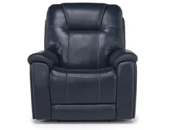 Mor Furniture Recliners|Echo 3 Power Theater Recliner W/ Immersive Sound In Rainier Walnut Leather
