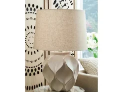 Mor Furniture Shop All Lighting & Lamps|Office Lighting|Edselham Table Lamp In Cream