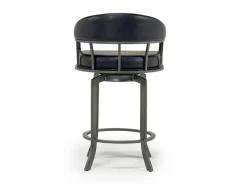 Mor Furniture Counter Height Stools|Barstools|Edy Counter Height Stool In Mineral & Black, Swivel