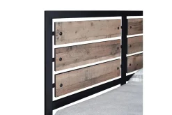 Mor Furniture Beds|Elk River Panel Bed In Rustic Brown, Twin