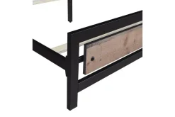 Mor Furniture Beds|Elk River Panel Bed In Rustic Brown, Twin