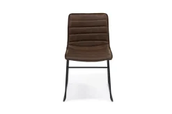 Mor Furniture Dining Chairs|Ella Side Chair In Slate Leather