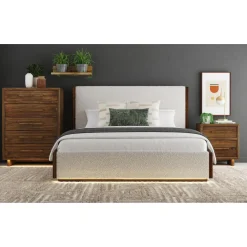 Mor Furniture Nightstands|Elm Nightstand In Brown