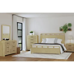 Mor Furniture Nightstands|Emberly 2 Drawer Nightstand In Black