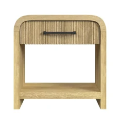 Mor Furniture Nightstands|Emberly 2 Drawer Nightstand In Black
