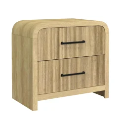Mor Furniture Bedroom Sets|Emberly Panel Bed, Dresser, Mirror & Nightstand In Black, Twin